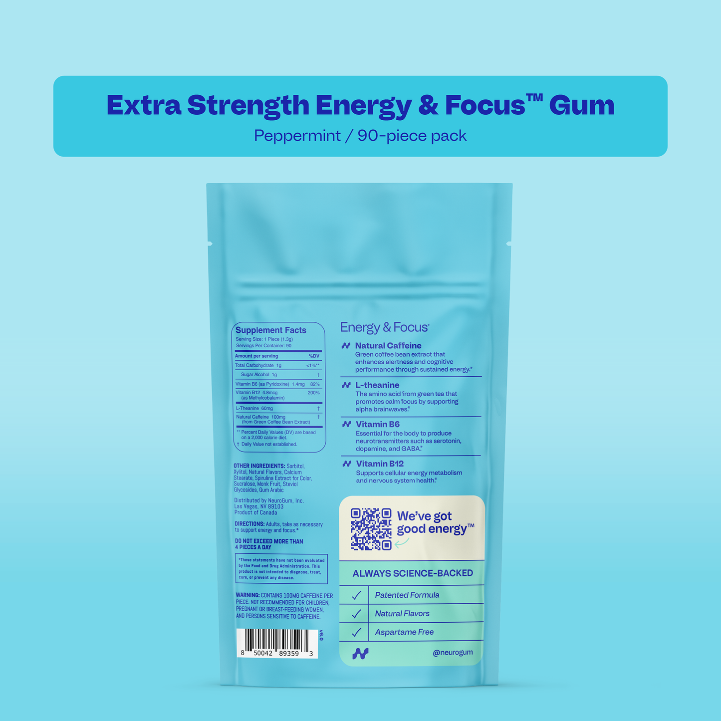 Boost & Beyond Gum Bulk Bags