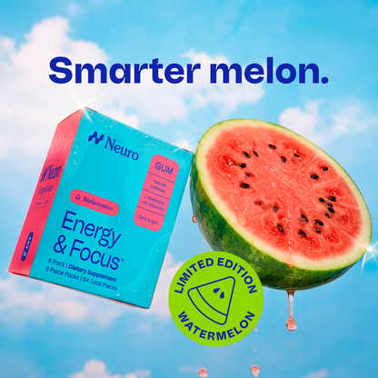 Energy & Focus™ Gum – Watermelon