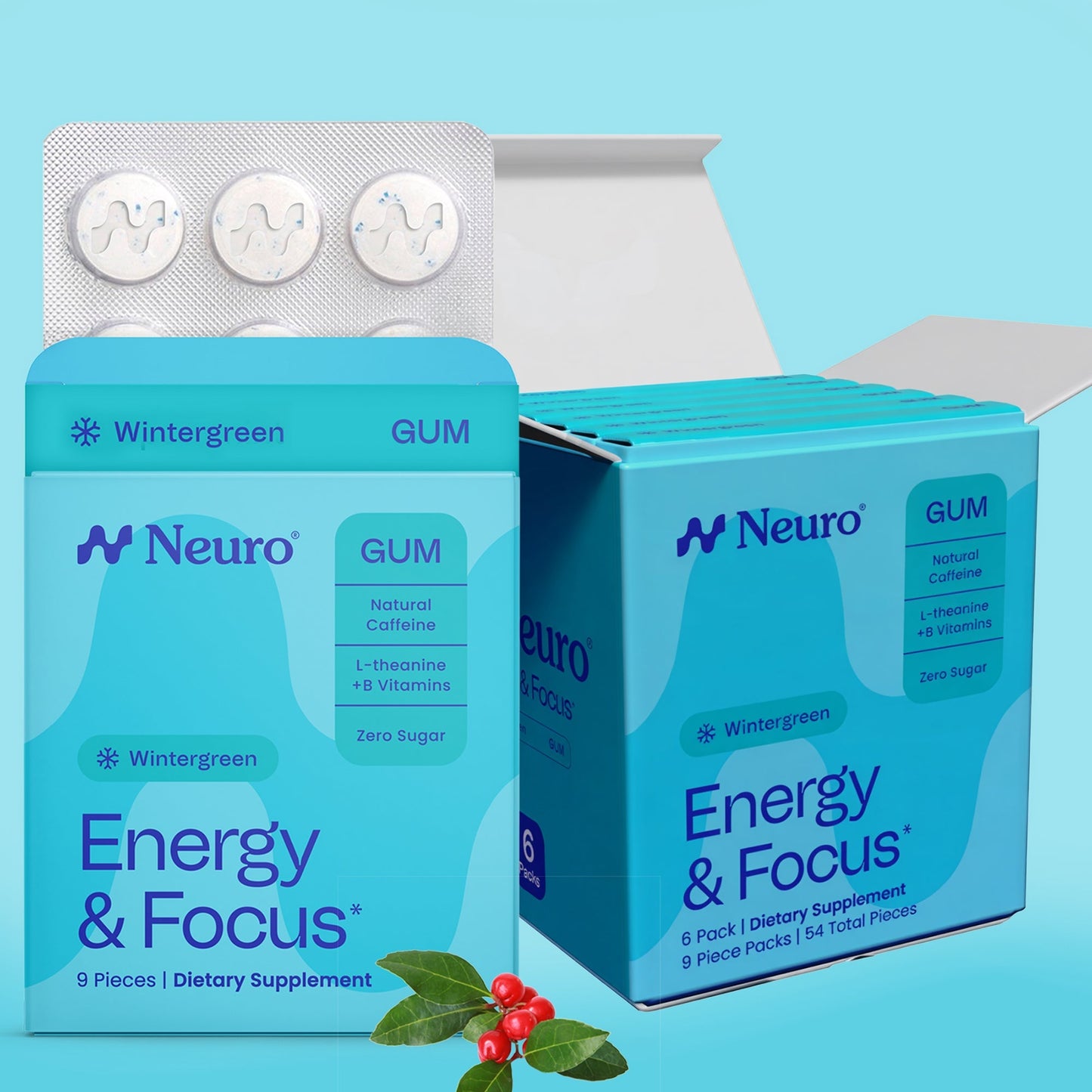 Energy & Focus™ Gum