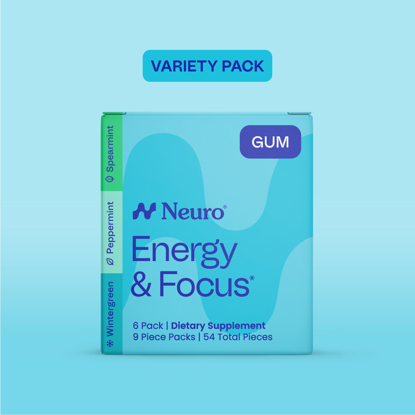 Energy & Focus™ Gum – Watermelon