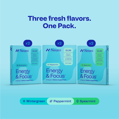 Energy & Focus™ Gum – Watermelon