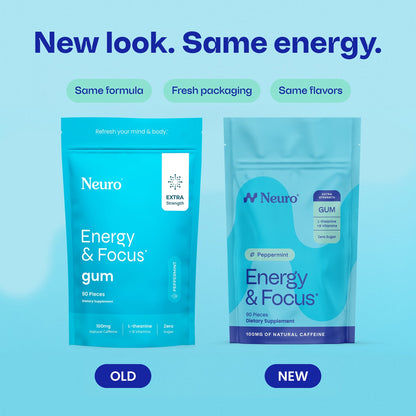 Extra Strength Energy & Focus™ Gum