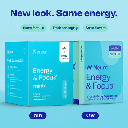 Extra Strength Energy & Focus™ Mints
