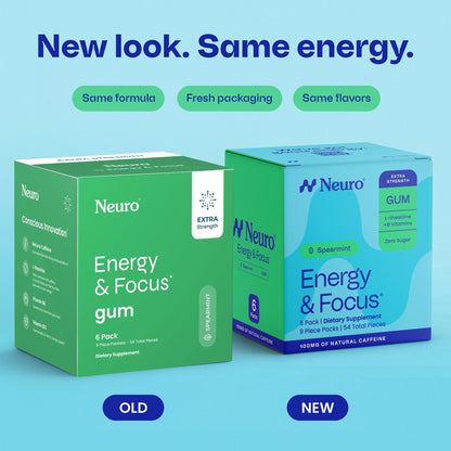 Extra Strength Energy & Focus™ Gum