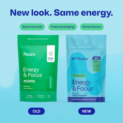 Extra Strength Energy & Focus™ Mints