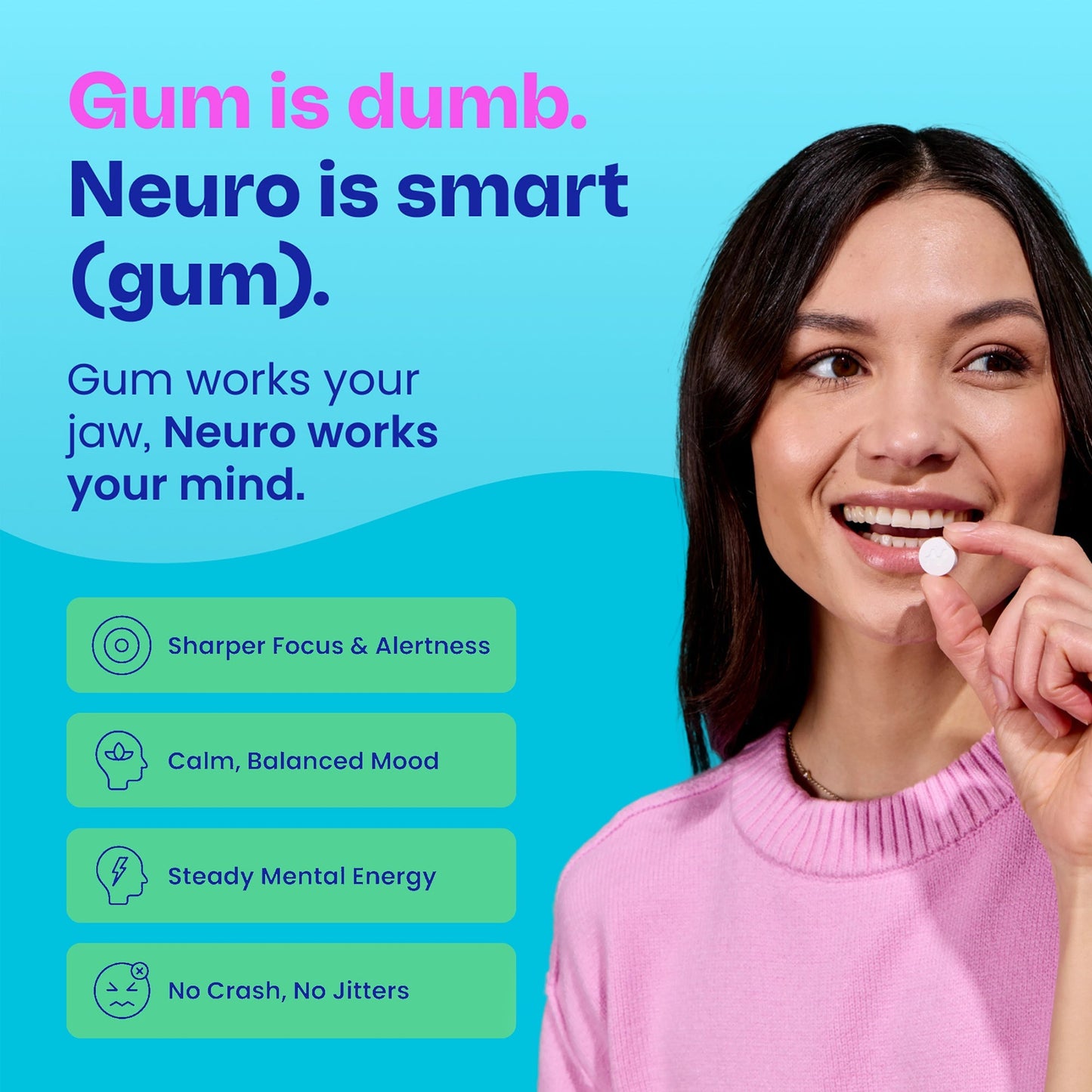 Extra Strength Energy & Focus™ Gum