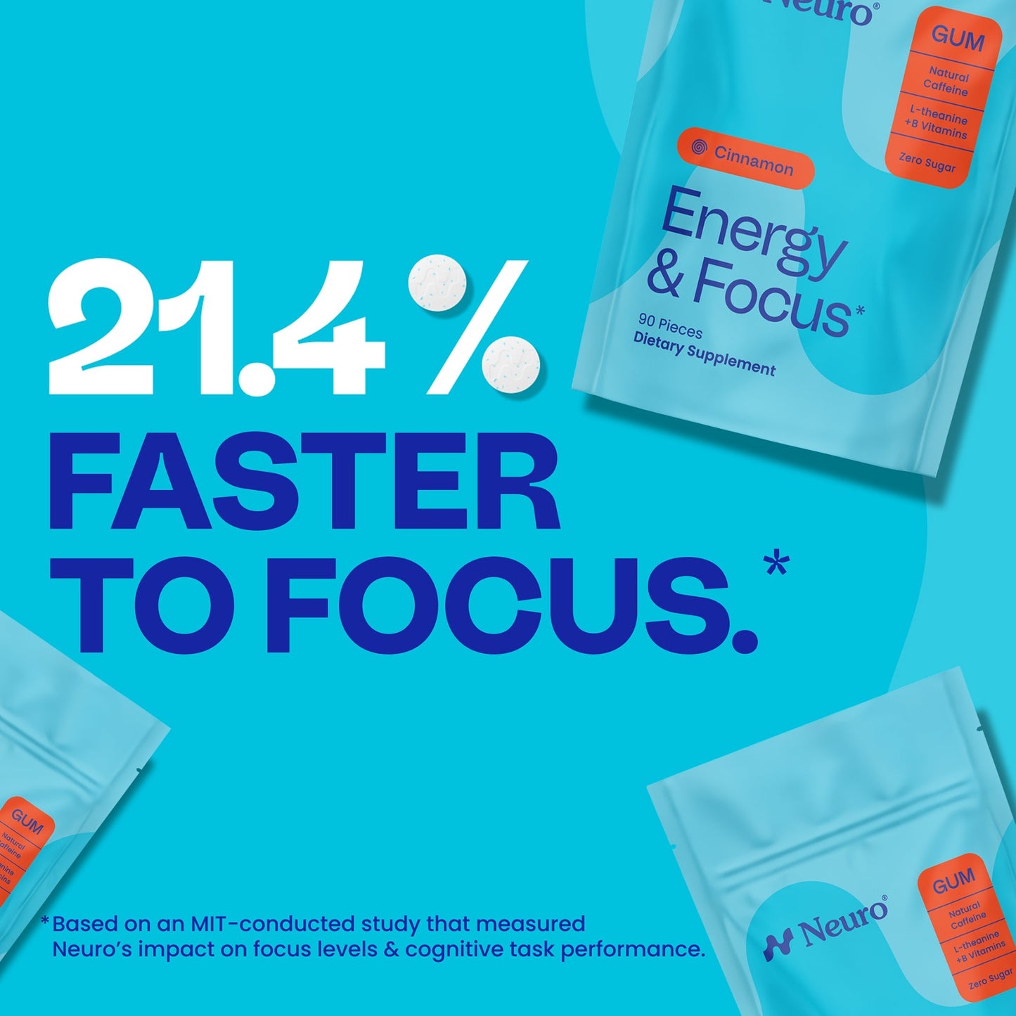 Energy & Focus™ Gum