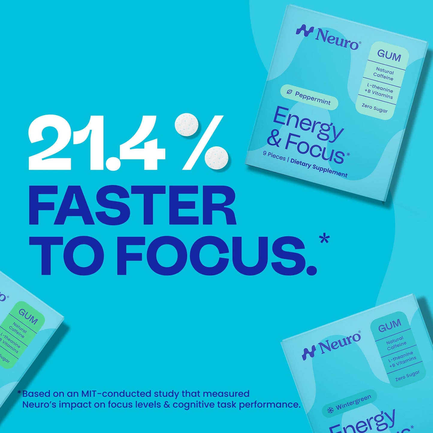 Energy & Focus™ Gum