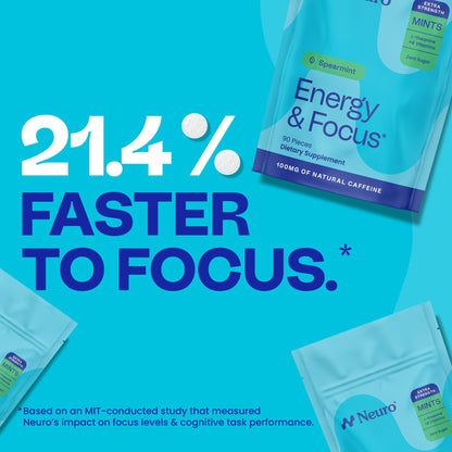 Extra Strength Energy & Focus™ Mints