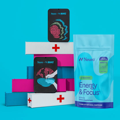 Extra Strength Energy & Focus Mints + Beast Philanthropy tins