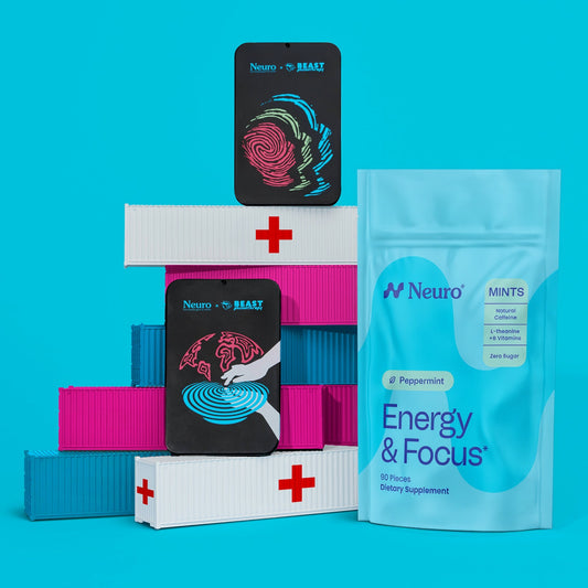 Energy & Focus Mints + Beast Philanthropy tins