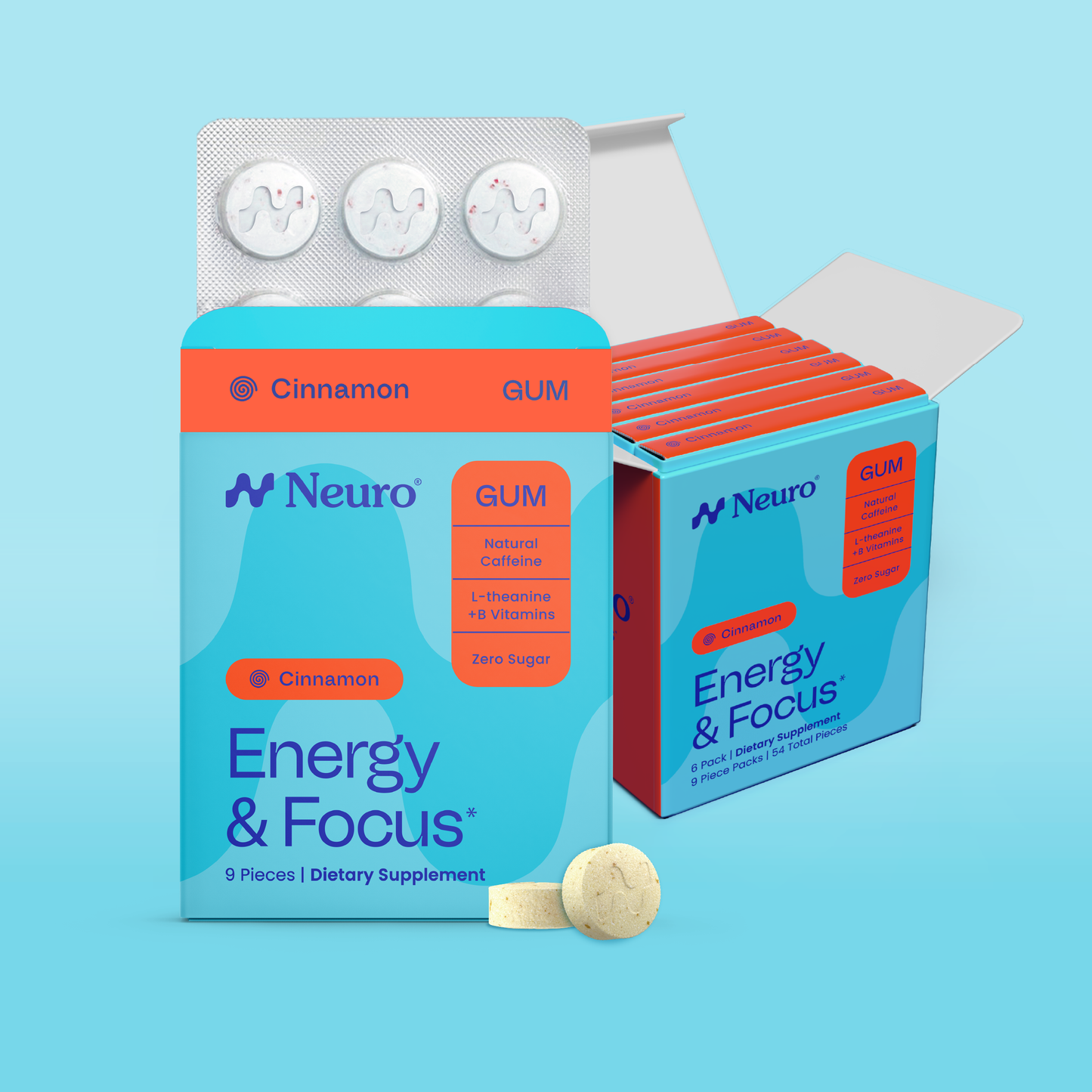 Energy & Focus™ Gum – Watermelon