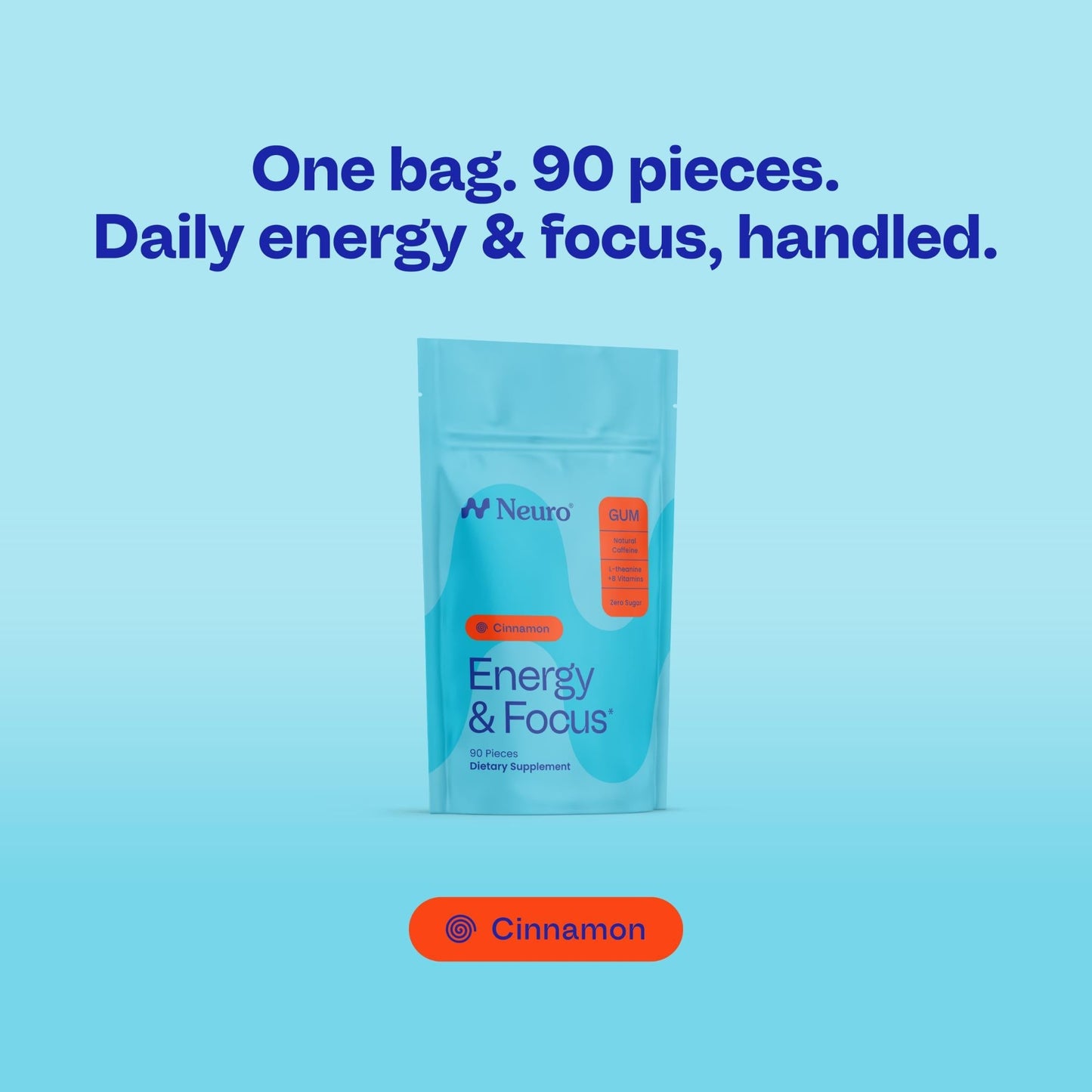 Energy & Focus™ Gum – Watermelon