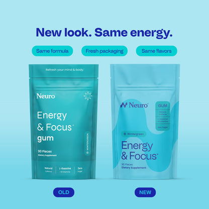 Energy & Focus™ Gum – Watermelon