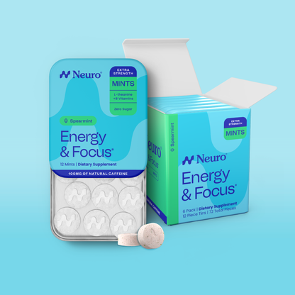 Extra Strength Energy & Focus™ Mints