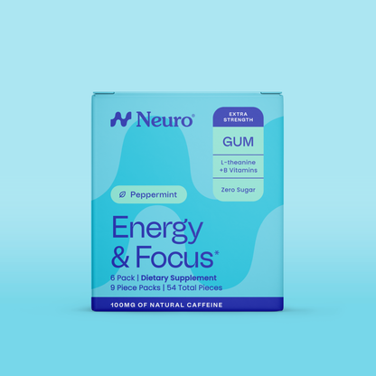 Extra Strength Energy & Focus™ Gum