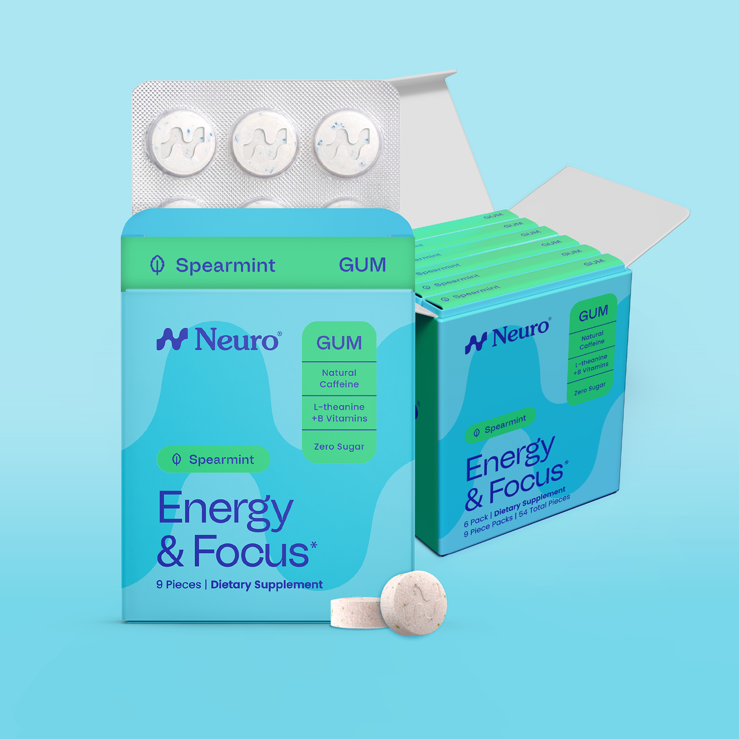 Energy & Focus™ Gum – Watermelon